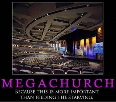 Resultado de la imagen para iglesias extremas de mega riqueza