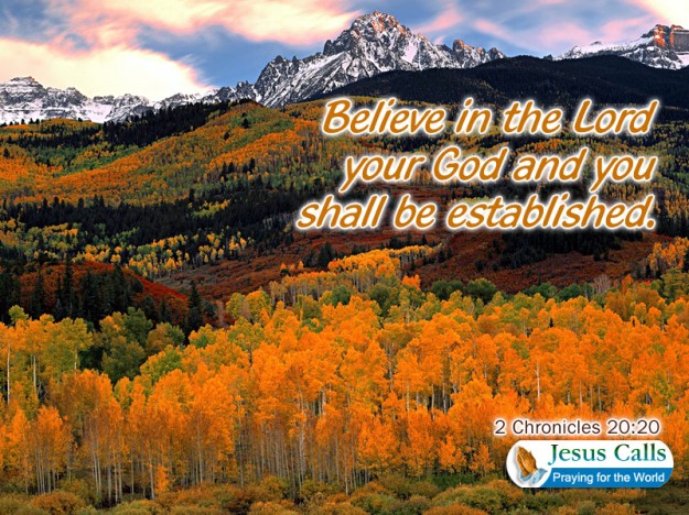 BELIEVE IN THE LORD